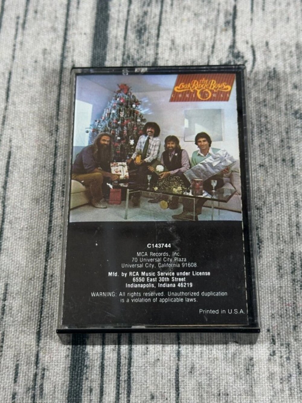 The Oak Ridge Boys Christmas (Cassette - 1982)